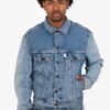 Off-White Blue Denim Button Down Jacket Size M Mens