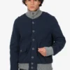 Capobianco Navy Cotton Reversible Jacket Size 56 Mens