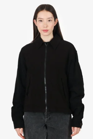 Our Legacy X Stussy Black Cotton Zip Up Jacket Size S