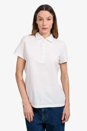 Loro Piana White Cotton Polo Shirt Estimated Size S